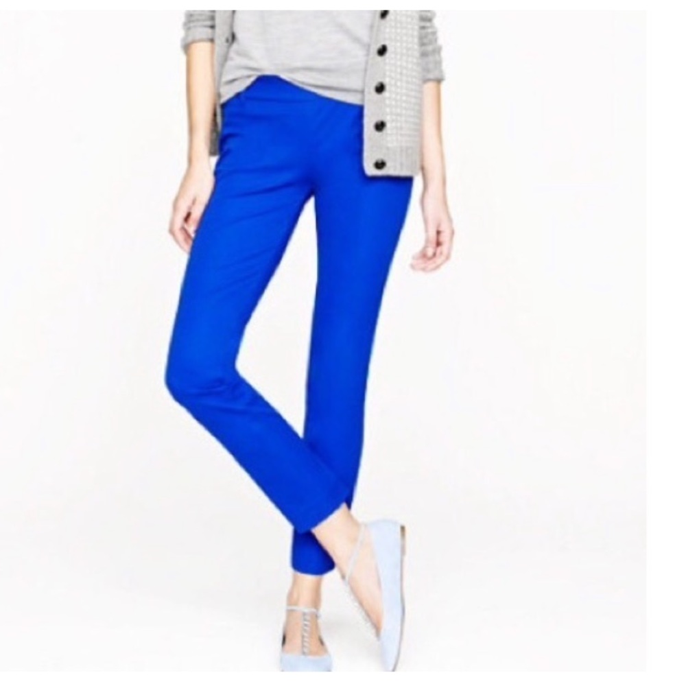 LAST CHANCE - J. Crew Minnie Pants Royal Blue